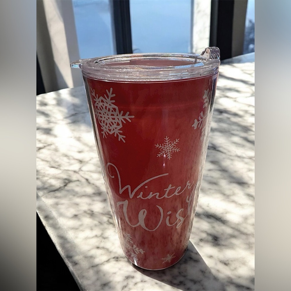 Red Winter Wishes Tumbler